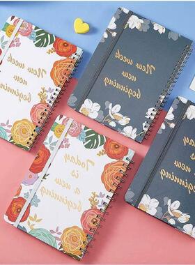 undated A5 Daily Weekly Planner Agenda Notebook Weekly Goal0