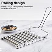 Hot Steel Dog Hanging Rack Stainless Sausage Roller