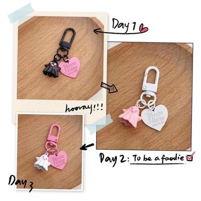 Halloween Keychain Funny Ghost Pendant Key Ring For Women Me