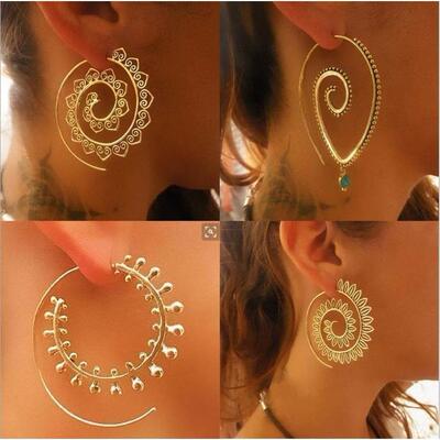 earrings star women fashion jewelry 欧美流行夸张合金耳环女