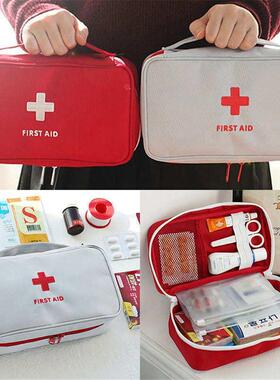 First Aid Kit Bag Home Emergency Medical Survival Rescue Box