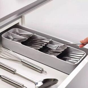 Kitchen Cutlery Drawer Organizer Drying Cutlery Tray Spoon D