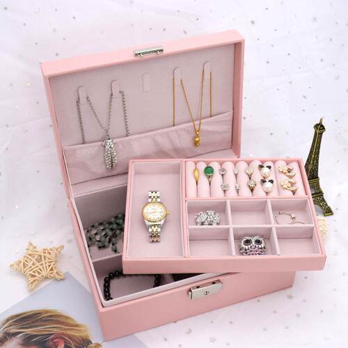 jewellery box with lock leather jewelry box princess