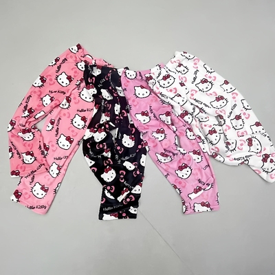 Cute Sanrio Cartoon Pajamas Anime Hello Kitty Pants Multicol