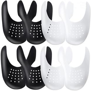 4Pcs Crease Protector Shoe Anti Crease Bending Crack Toe Cap
