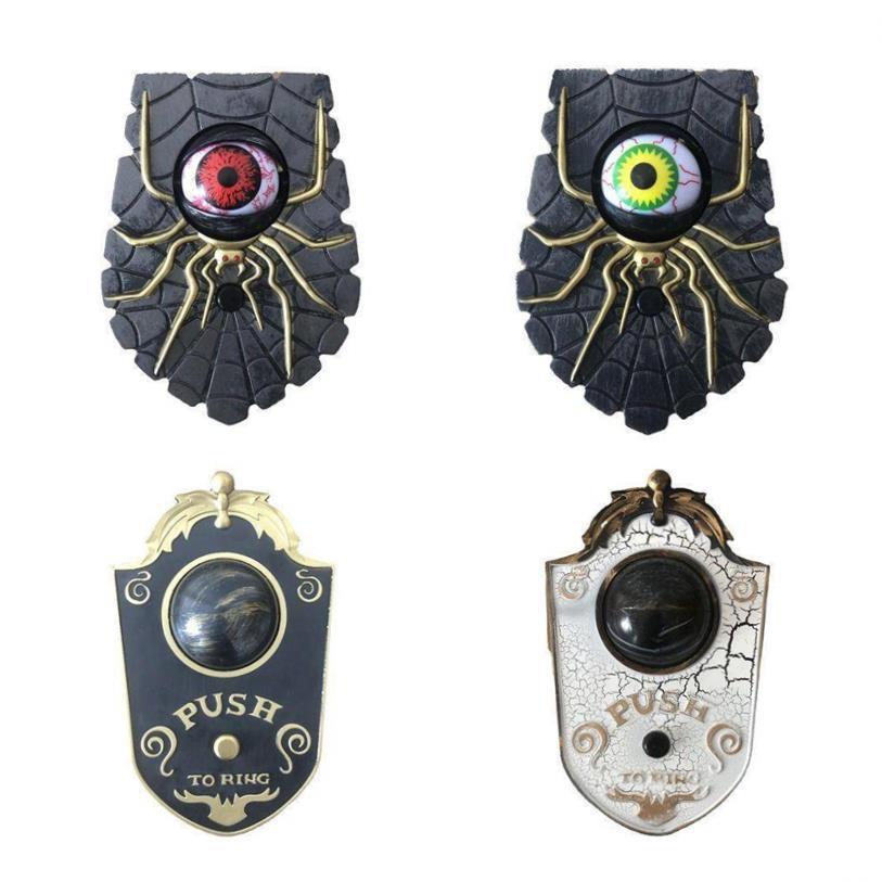 Halloween one-eyed doorbell haunted house decora toy pendant