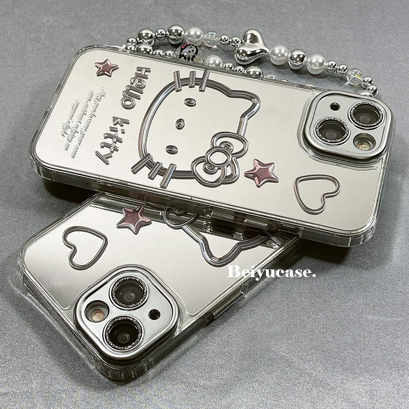 iPhone苹果15镜面卡通全包包邮