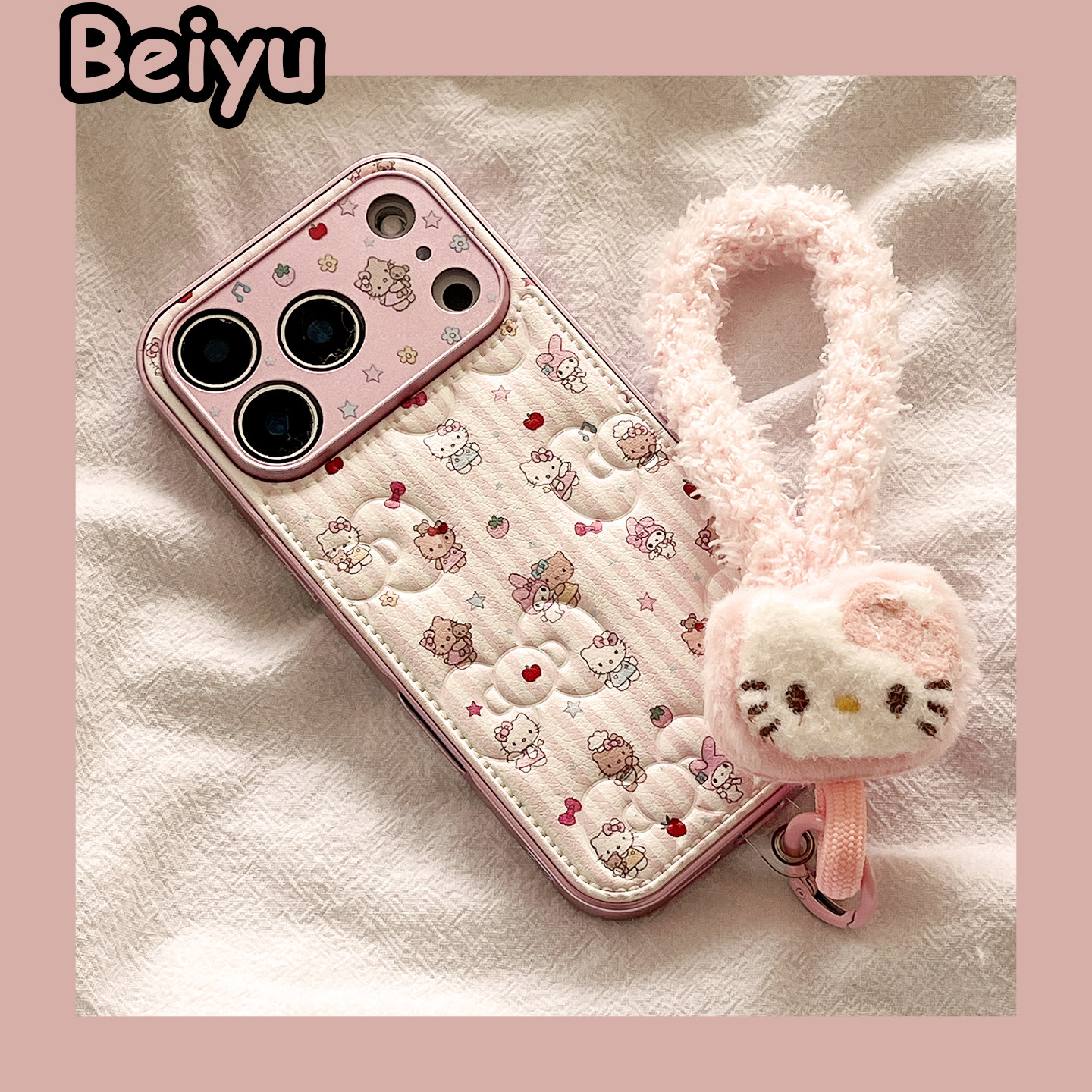 HelloKitty美乐蒂挂绳手机壳券后22.9元