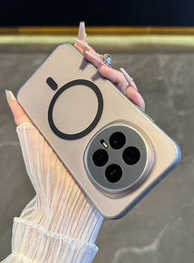 新款冰雾磨砂适用于荣耀magic8手机壳透明轻薄400pro全包镜头无线磁吸简约x70高级500pro创意男女x60硬套情侣