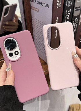 【新品送膜】液态硅胶适用华为Nova12/13pro手机壳全包简约Nova14高级感pura70Ultra防摔Pura80pro时尚50男女