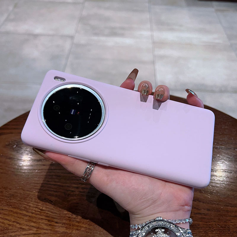 vivox100pro液态硅胶纯色手机壳