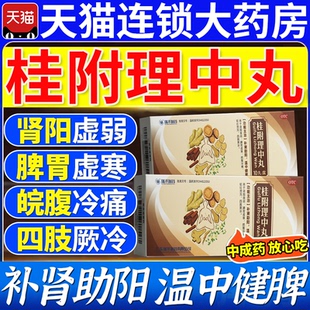 桂附理中丸健脾益肾正品官方旗舰店大蜜丸浓缩中成药男士调理AC
