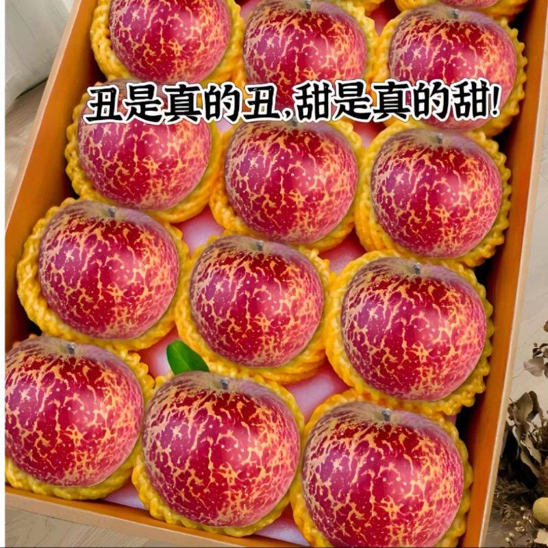 正宗云南昭通冰糖心丑苹果产地直发应季新鲜水果脆甜多汁现摘现发