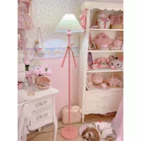 Розовый торшер с бантиком для кровати для спальни для гостиной