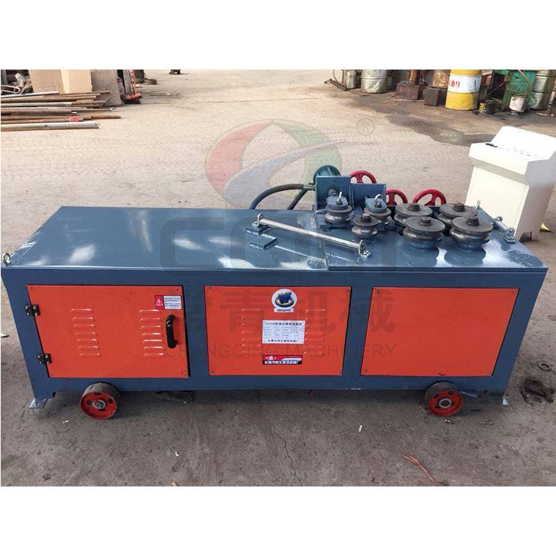 钢管圆管卷圆机 电动全自动数控弯圆机 数控液压滚轮式弯圆滚圆机