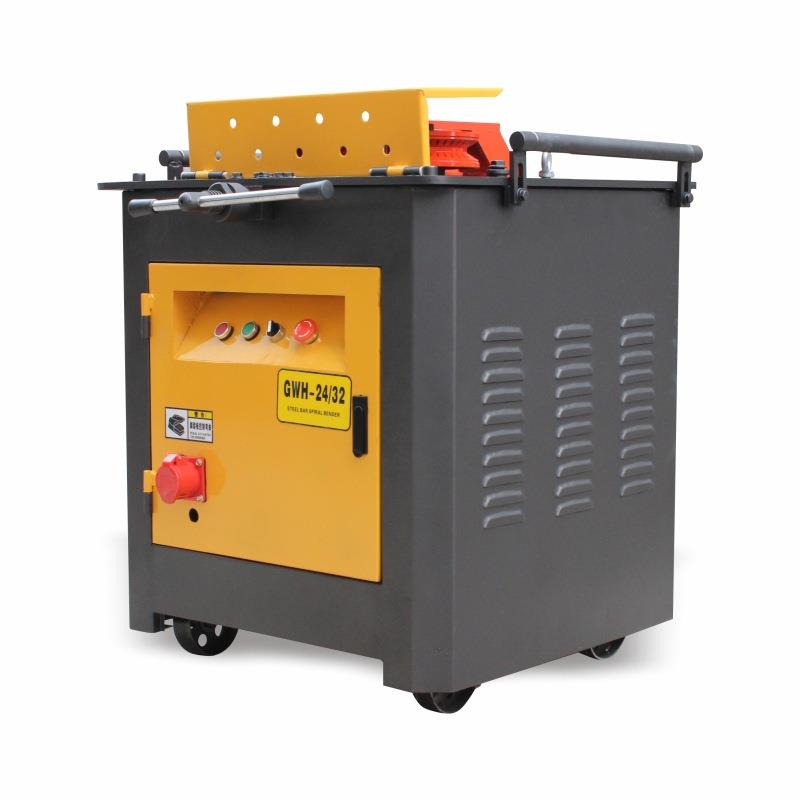 全自动钢筋弯弧机GWH24多种弧度加重机纯铜电机手脚双控轻松弯圆