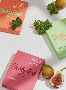 韩国直邮 OHIOHOO无花果面膜提亮复活草补水保湿敏感急救官方正品