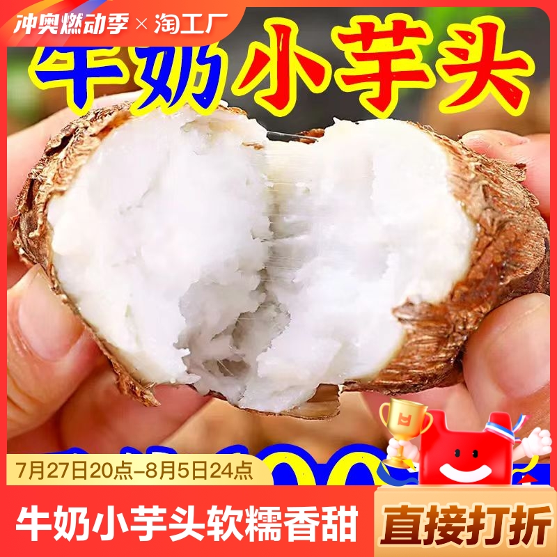 【新鲜现挖】云南牛奶小芋头软糯香甜毛芋头蔬菜香芋芋艿种子