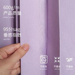 渐变色折叠门帘高档防风卧室挂帘隔冷气免打孔房间隔断帘2024新款