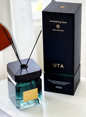 UTA栀子白茶香薰摆件500ml超大容量五星级酒店专用香薰大地森林香