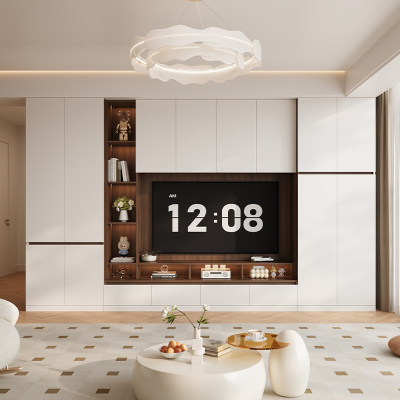 洛霖简约风电视柜ENG板材零甲醛