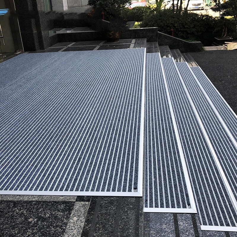 必拓固然美免安装直铺式入户防滑除尘铝合金地垫平铺式进门口地毯