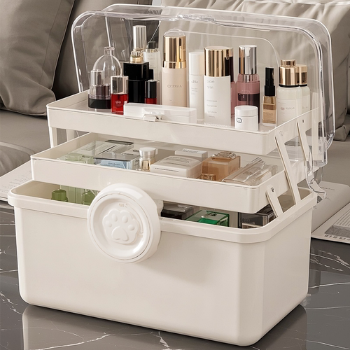 化妆品收纳盒高级防尘收纳箱