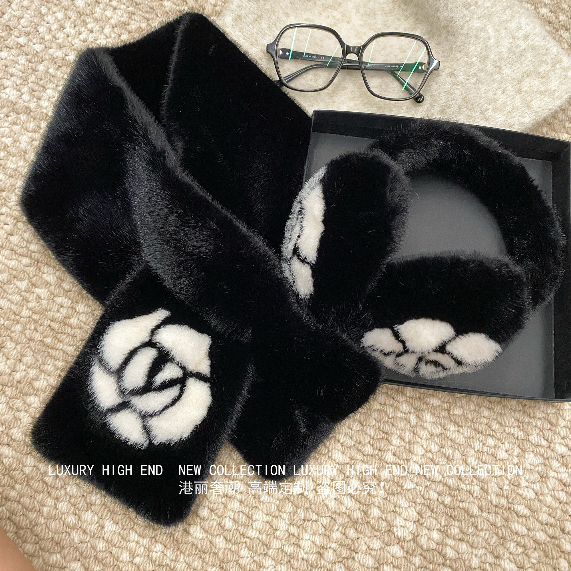 2025冬季新款山茶花耳罩女冬季小香风气质耳包护耳保暖耳捂子耳暖,服饰配件/皮带/帽子/围巾,耳套,淘宝优惠券,粉丝福利购,淘宝优惠卷