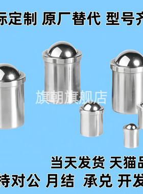 压入式球头柱塞带台阶定位珠 PFSSN2/3/~6/8/10ZAL01