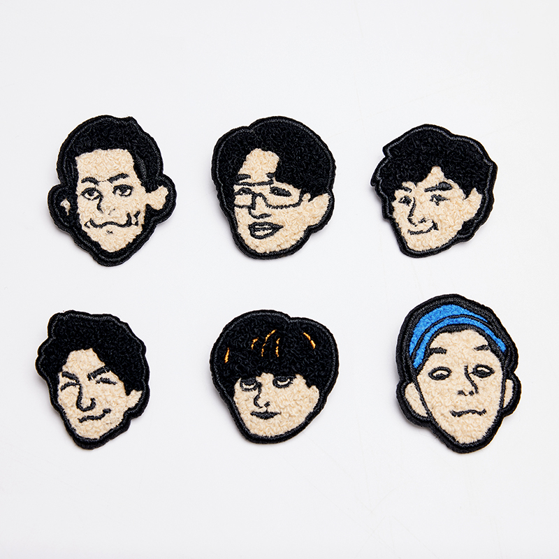 南波鹿快乐老友独家绣章（6个装）