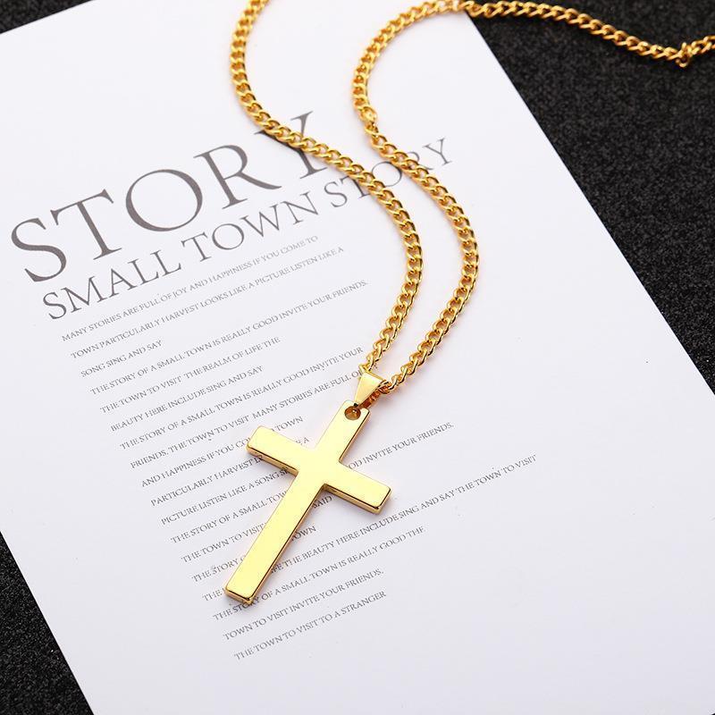 Cross cross new men atmosphere necklace accessories男士项炼