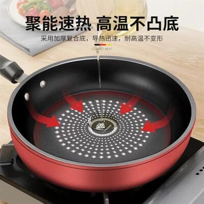 Frying pan steak gas stove pans egg frying induction cooker