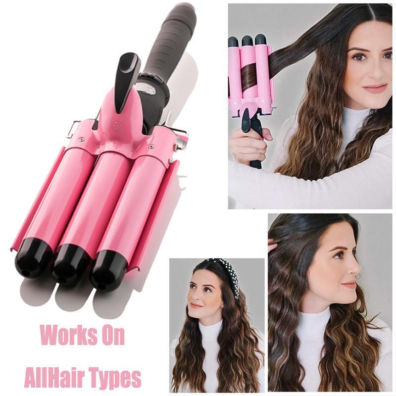 Hair Curling Iron 3 Barrel Wand electric hair curler 卷发器