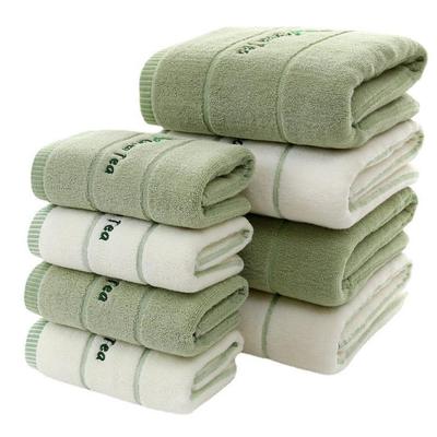 Egyptian Cotton Towel Set Bath Towel And Face Towel Can Sing