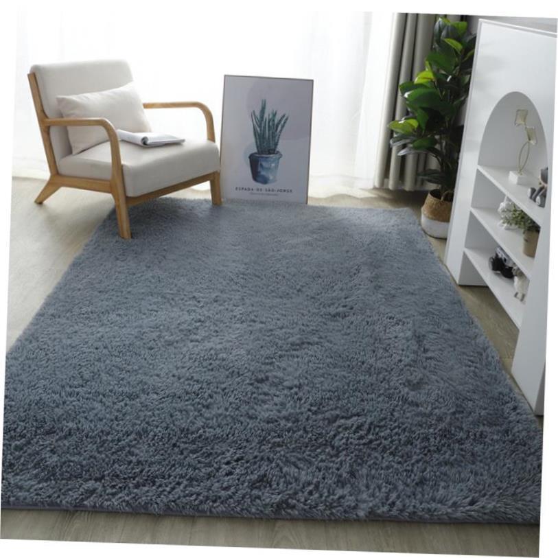 Fluffy Area Rugs for Bedroom Shaggy Floor Mat Carpet 地毯垫1