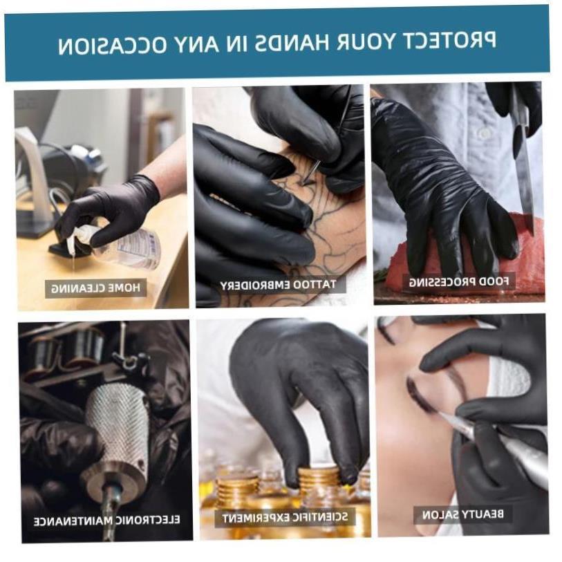 20/50/100pcs Nitrile Gloves Disposable Kitchen Latex Gloves