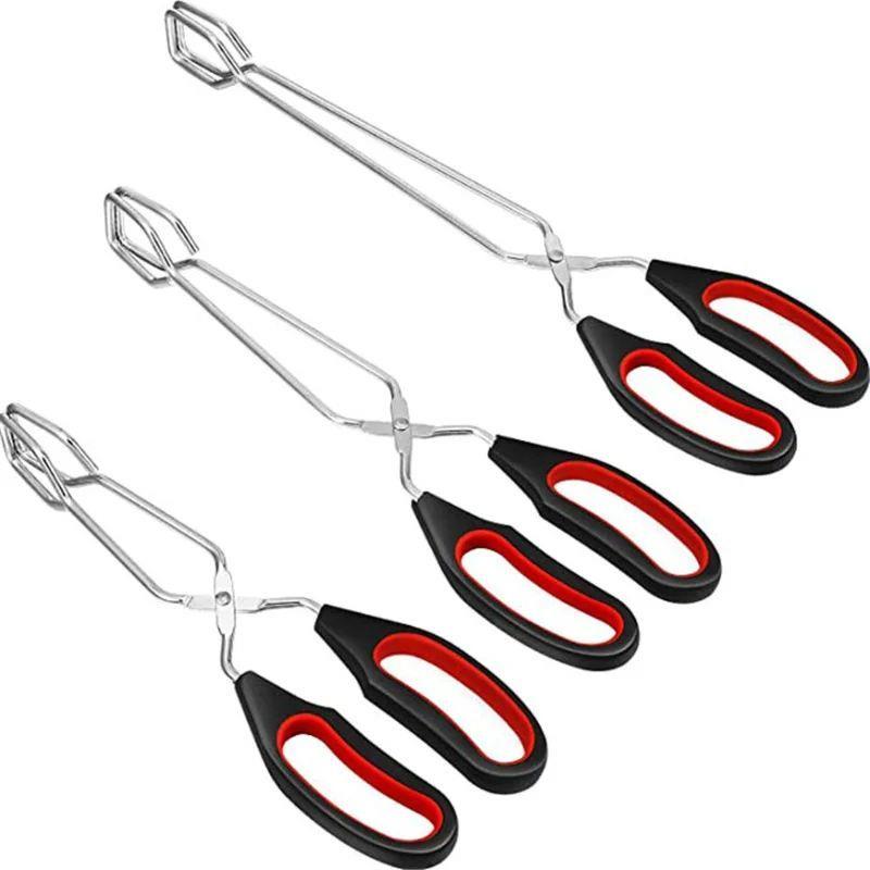 BBQ Tools Barbecue Scissor Tongs Grilled Food Tong Long Hand
