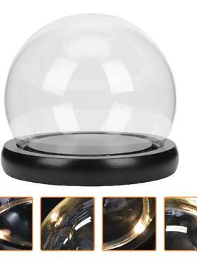 Display Dome Valentines Day Gifts Office Glass Cover DIY