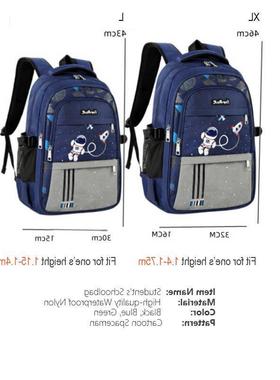 Children School Bags Boys School Backpack Spaceman Waterpro