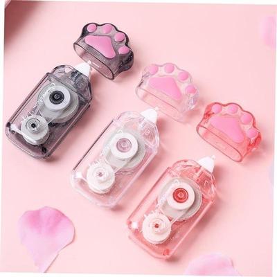 5mm * 6m White Out Cute Cat Claw Correction Tape Pen School1
