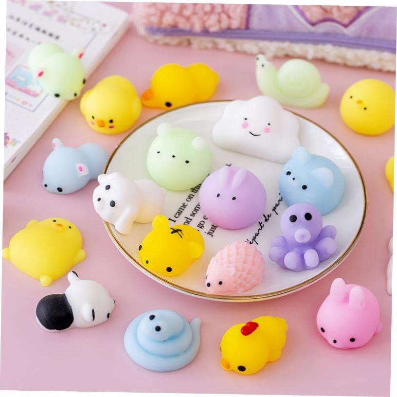 60 Pcs Squishies Mochi Anima Squishy Toys for Kids Party