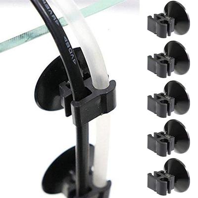 5Pcs Aquarium Suction Cup Clip Fish Tank Oxygen Tube Hose Pu