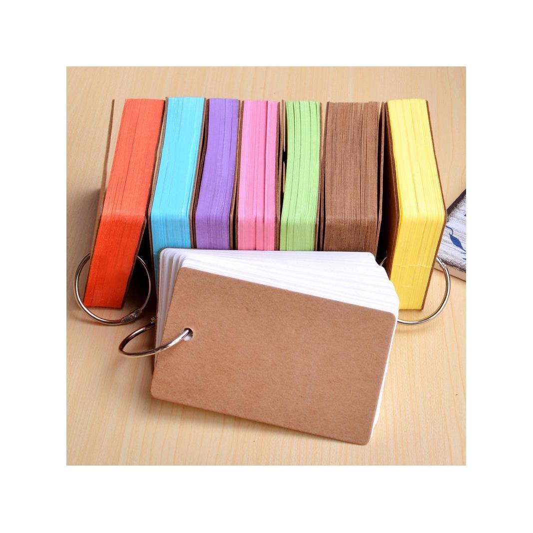 flash cards for memorizing new words blank little cards for