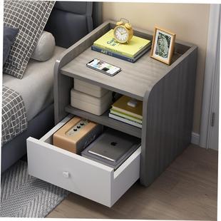 Nightstand simple drawer storage cabinet bedside table