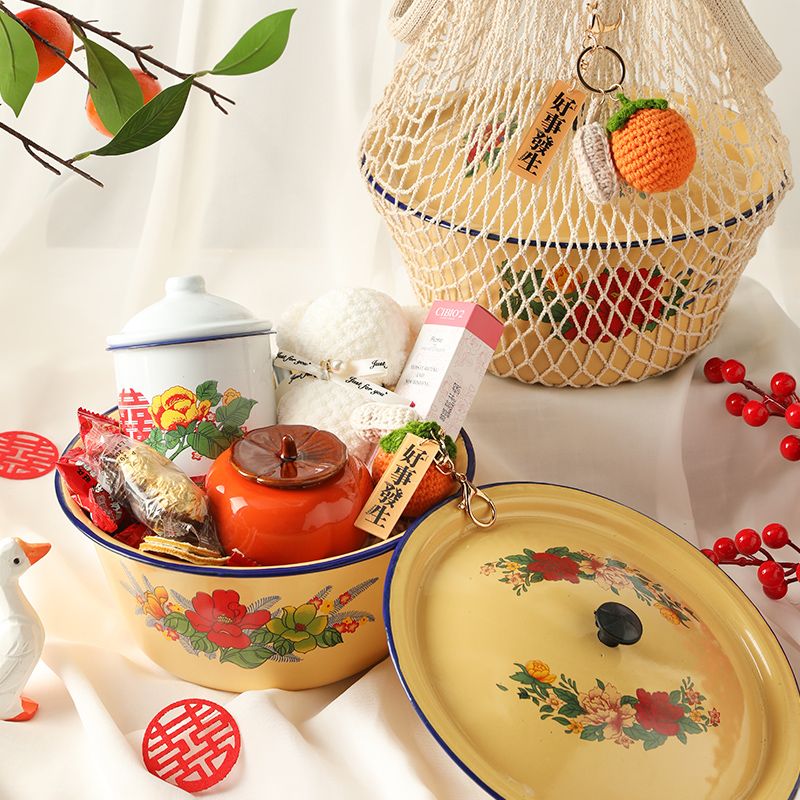 猪油盆结婚伴手礼女伴娘实用小礼品盒子订婚姐妹团小众高级网红回