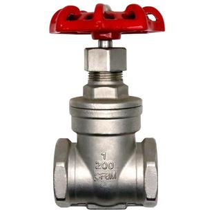 厂家直供不锈钢丝口闸阀Z15W 16P加厚304螺纹丝口dn40手动闸阀