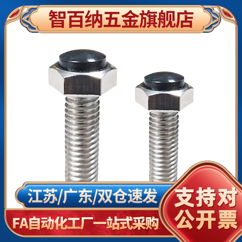 TDB96不锈钢粗牙螺纹止动螺栓 SUSRT6/8-20/25/30/35/40/45/50/60