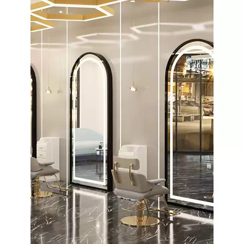 Парикмахерская зеркальная парикмахерская горячее окрашивание выделенное настенное зеркало с парикмахерски