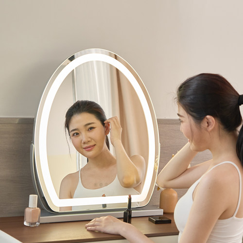 创镜椭圆形LED化妆镜高性价比