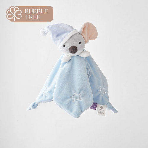 bubbletree新生婴儿安抚巾可入口